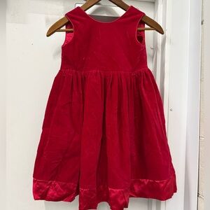 Plum pudding Elegant Red Kids Dress